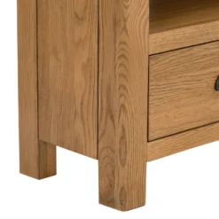 Norbury Corner TV Stand - Oak -Outlet Home Harmony Store 12940834 1874873340786040