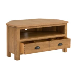 Norbury Corner TV Stand - Oak -Outlet Home Harmony Store 12940834 3274873340519310