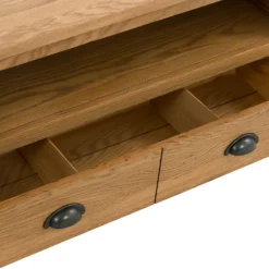 Norbury Corner TV Stand - Oak -Outlet Home Harmony Store 12940834 8884873340679492