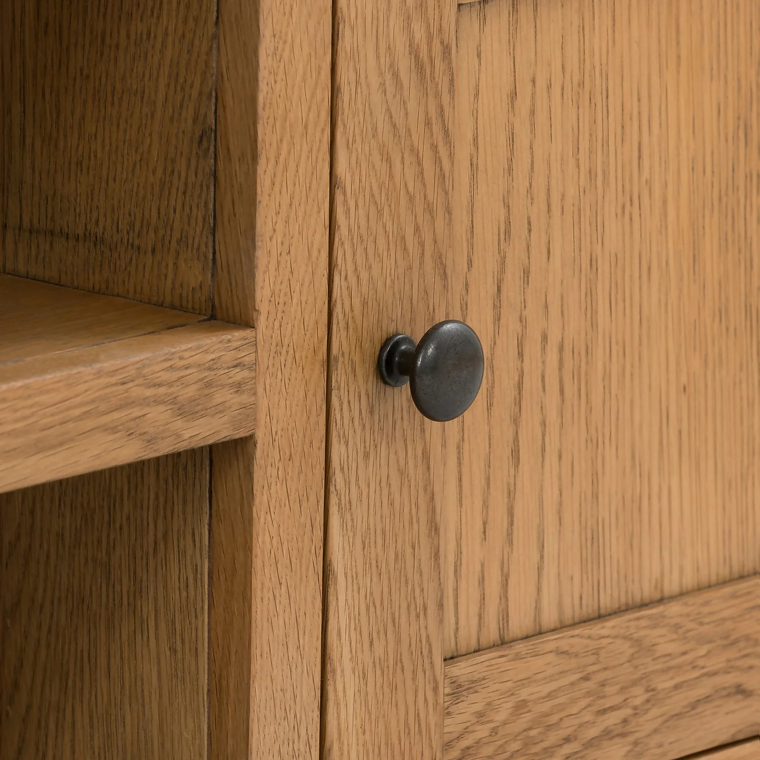 Norbury Wide TV Stand - Oak 7 Norbury Wide TV Stand - Oak - Image 7