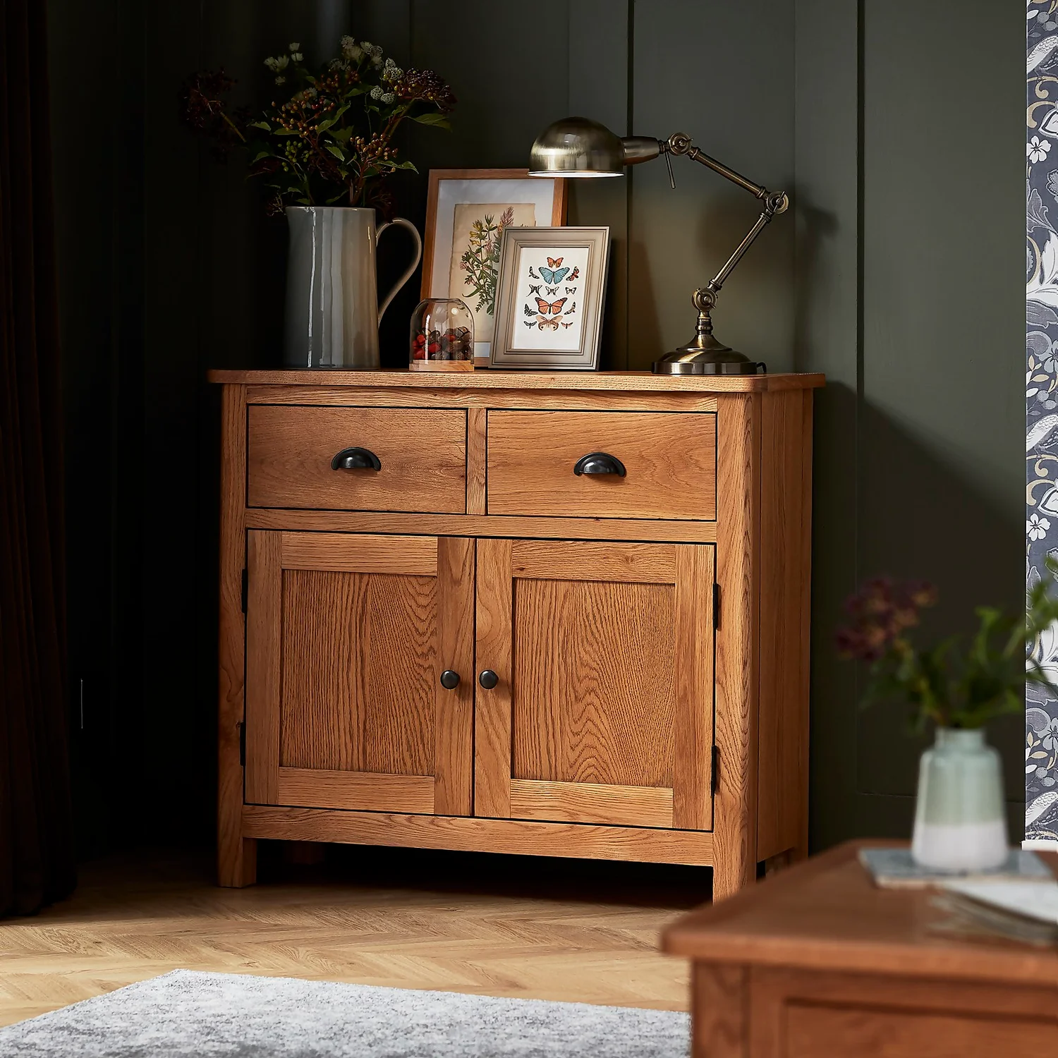 Norbury Small Sideboard - Oak 2 Norbury Small Sideboard - Oak - Image 2