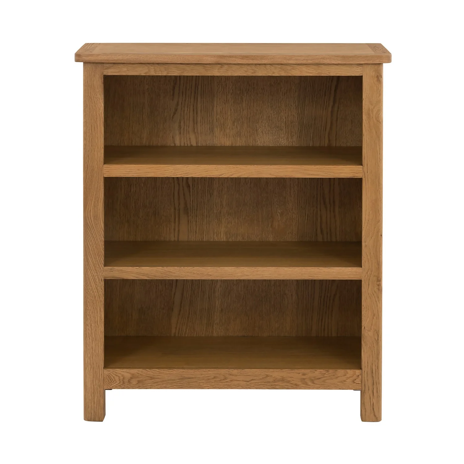 Norbury Low Bookcase - Oak 3 Norbury Low Bookcase - Oak - Image 3