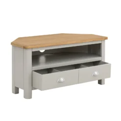 Norbury Corner TV Stand - Grey -Outlet Home Harmony Store 12940851 1054873335978165