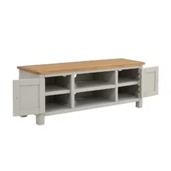 Norbury Wide TV Stand - Grey 12 Norbury Wide TV Stand - Grey -Outlet Home Harmony Store 12940856 1484873338403434