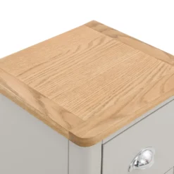 Norbury 2 Drawer Bedside Table - Grey -Outlet Home Harmony Store 12940865 1534873335459165