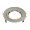 Gu10 Single Fixed Downlight - Brushed Nickel