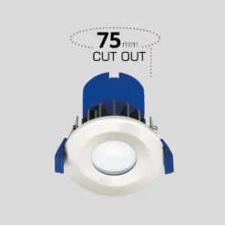 Fixed Fire Rated IP65 LED 5 Pack Downlight - Brushed Nickel 7 Fixed Fire Rated IP65 LED 5 Pack Downlight - Brushed Nickel -Outlet Home Harmony Store 13031829 1604860676658691