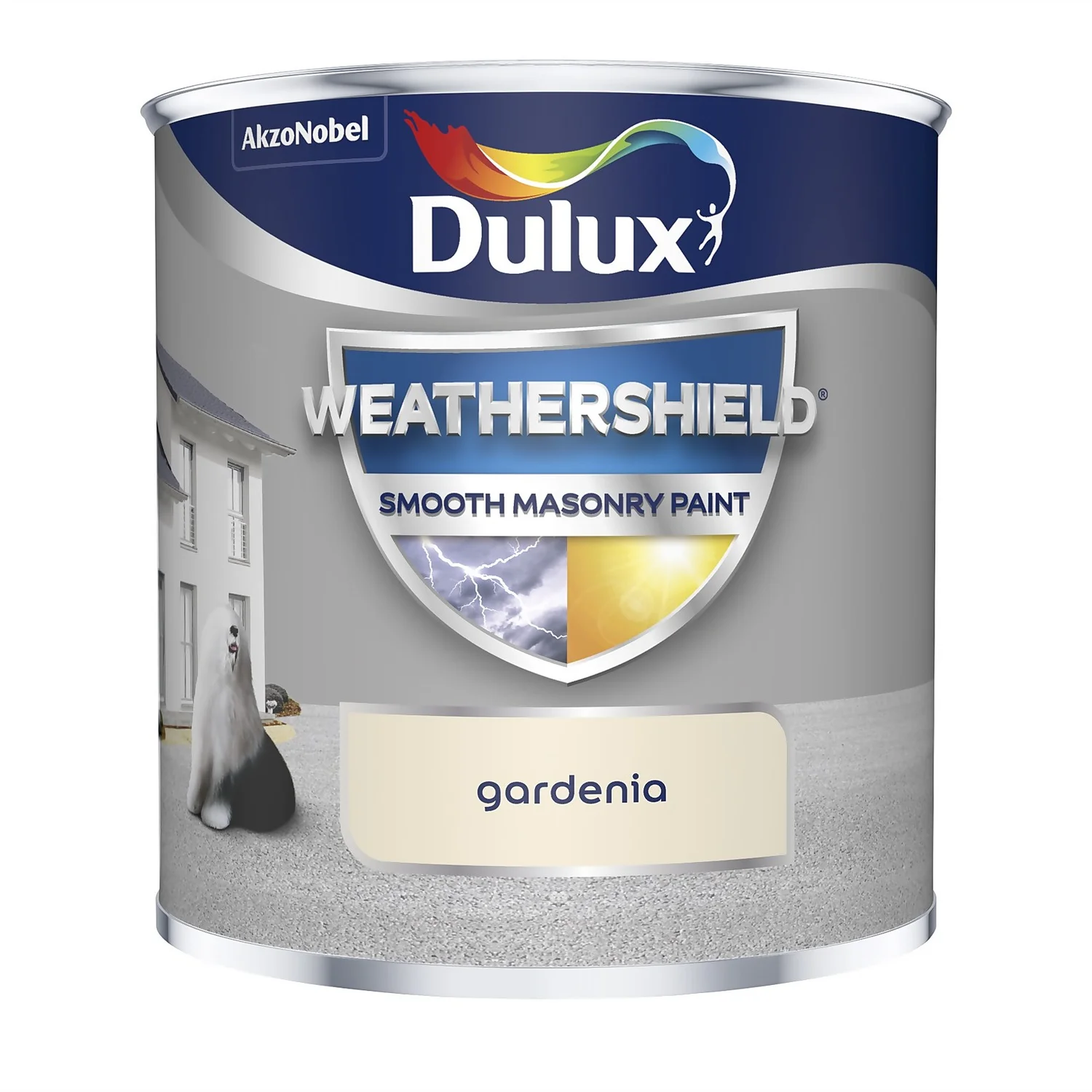 Dulux Weathershield Smooth Masonry Paint Gardenia - Tester 250ml 1 Dulux Weathershield Smooth Masonry Paint Gardenia - Tester 250ml