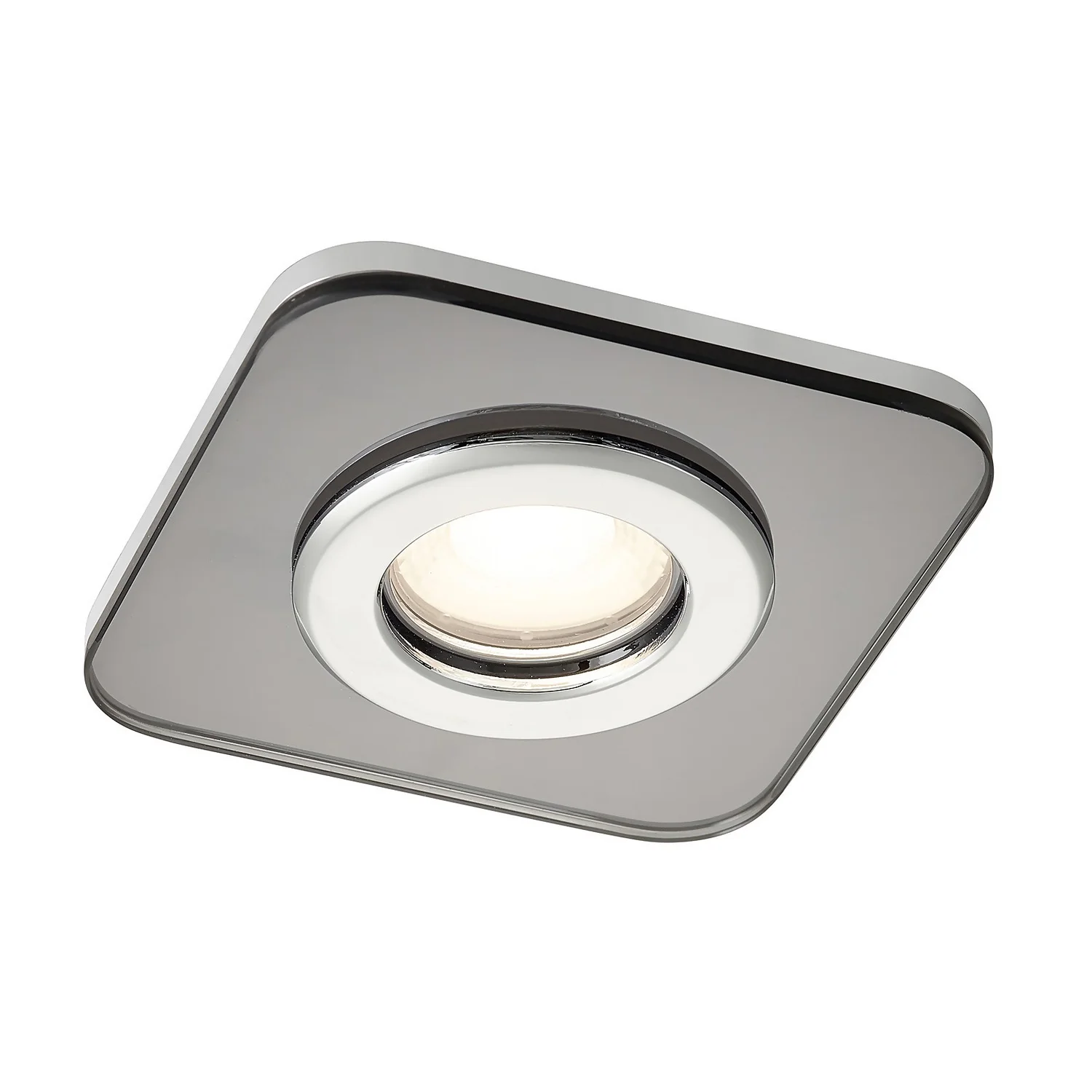 Bathstore Triotone Square Smoked Glass Downlight 1 Bathstore Triotone Square Smoked Glass Downlight