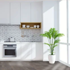 None Warm Oak Vinyl Sheet Flooring - 3x2m Roll -Outlet Home Harmony Store 13053384 1875002421411688