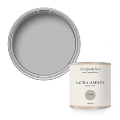 Laura Ashley Matt Emulsion Paint Silver Tester 100ml