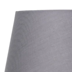 Clyde Charcoal Taper Shade - 20cm -Outlet Home Harmony Store 13139370 7844900551709326