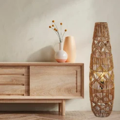 Kai Woven Floor Lamp -Outlet Home Harmony Store 13157974 1754936623416385