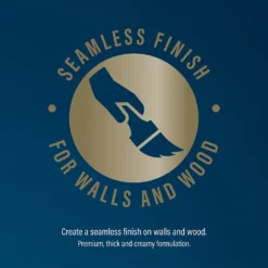 CRAFTED™ By Crown Flat Matt Interior Wall, Ceiling And Wood Paint Genuine® - 2.5L -Outlet Home Harmony Store 13167145 1294881131625780