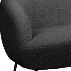 Tori Boucle Tub Sofa - Black -Outlet Home Harmony Store 13168214 3594971603965715