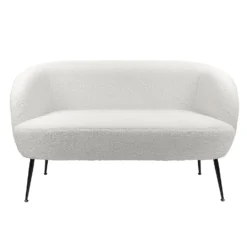 Tori Boucle Tub Sofa - White -Outlet Home Harmony Store 13168215 1574919264451171