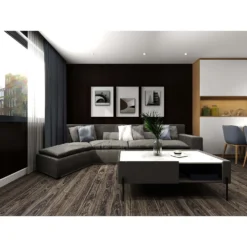 None Rigid Core Luxury Vinyl Flooring Classic Walnut Plank -Outlet Home Harmony Store 13177442 2004883991859182