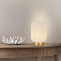 Pearl Frosted Table Lamp - White -Outlet Home Harmony Store 13177663 1624936591316913