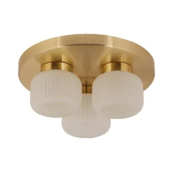 Pearl Frosted 3 Light Flush Ceiling Light -Outlet Home Harmony Store 13177665 1574930128816102
