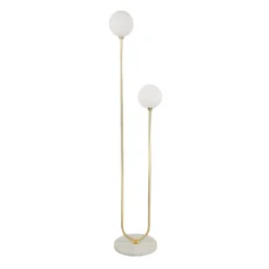 House Beautiful Delta Marble Floor Light - Brass & Opal 9 House Beautiful Delta Marble Floor Light - Brass & Opal -Outlet Home Harmony Store 13208322 1994927260346893