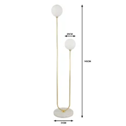 House Beautiful Delta Marble Floor Light - Brass & Opal 11 House Beautiful Delta Marble Floor Light - Brass & Opal -Outlet Home Harmony Store 13208322 7424927260460983