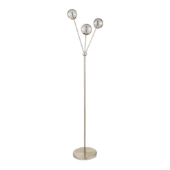 Orb 3 Light Floor Lamp - Nickel Smoke 8 Orb 3 Light Floor Lamp - Nickel Smoke -Outlet Home Harmony Store 13208323 7914896913520220