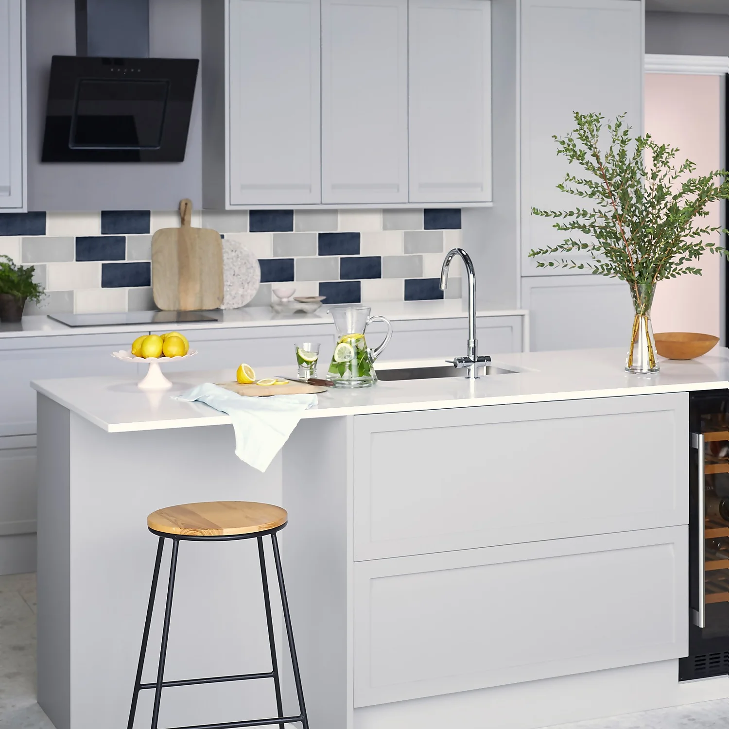 Country Living Artisan Whisper Grey Ceramic Wall Tile 75 X 150mm - 0.5sqm Pack 5 Country Living Artisan Whisper Grey Ceramic Wall Tile 75 X 150mm - 0.5sqm Pack - Image 5