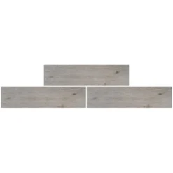 House Of Wall Tiles Wood Effect Grey Oak Porcelain Floor Tile 600x150mm - 0.99sqm Pack -Outlet Home Harmony Store 13220577 1134916352392358