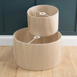Raye Champagne Drum Pleated Silk Shade - 45cm -Outlet Home Harmony Store 13222471 1534944148269033