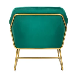 Evelyn Metal Frame Chair - Emerald -Outlet Home Harmony Store 13222772 2134932955599840