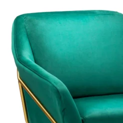 Evelyn Metal Frame Chair - Emerald -Outlet Home Harmony Store 13222772 6214932955638897
