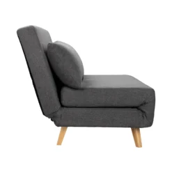 Freya Folding Sofa Bed - Charcoal -Outlet Home Harmony Store 13222777 1984941020750553