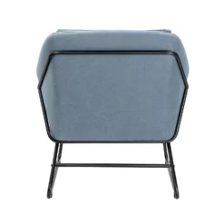 Evelyn Metal Frame Chair - Denim Blue -Outlet Home Harmony Store 13222781 2094940701639545