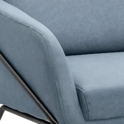 Evelyn Metal Frame Chair - Denim Blue -Outlet Home Harmony Store 13222781 3214940701777620