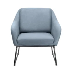 Evelyn Metal Frame Chair - Denim Blue -Outlet Home Harmony Store 13222781 5444940701581669