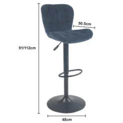Sahara Height Adjustable Bar Stool -Outlet Home Harmony Store 13223765 1344927306688193