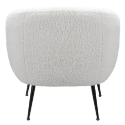 Tori Boucle Tub Chair - White -Outlet Home Harmony Store 13224150 1774919264544705