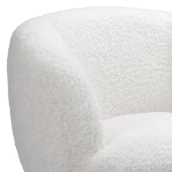 Tori Boucle Tub Chair - White -Outlet Home Harmony Store 13224150 2234919264570028