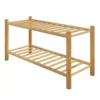 Living Elements 2 Tier Bamboo Shoe Rack