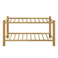 Living Elements 2 Tier Bamboo Shoe Rack -Outlet Home Harmony Store 13231129 6074929069075159