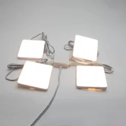 Set Of 4 LED Square Puck Lights 10 Set Of 4 LED Square Puck Lights -Outlet Home Harmony Store 13239145 1355007594957045
