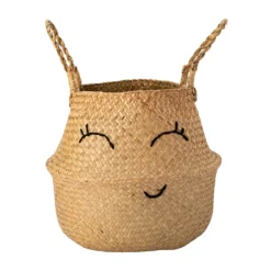 Kids Seagrass Smile Storage Basket -Outlet Home Harmony Store 13277672 6014929069438228