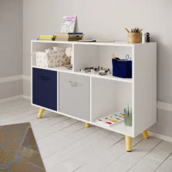Kids Compact Storage Unit With Legs - White -Outlet Home Harmony Store 13277674 1034929069481773