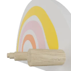 Kids Rainbow Shelf With Hooks -Outlet Home Harmony Store 13277683 1754928017532151