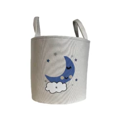 Flexi Storage Kids Small Storage Basket Moon