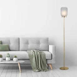 Pearl Frosted Floor Lamp - Navy -Outlet Home Harmony Store 13445401 2565042048253801