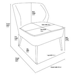 The Accent Chair - Cream 15 The Accent Chair - Cream -Outlet Home Harmony Store 13514414 9195014368838149