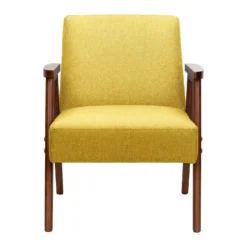 Alex Mid Century Armchair - Ochre -Outlet Home Harmony Store 13514419 1234963831634100