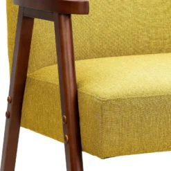Alex Mid Century Armchair - Ochre -Outlet Home Harmony Store 13514419 7044963831726281