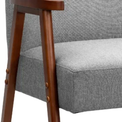 Alex Mid Century Armchair - Grey -Outlet Home Harmony Store 13514422 3174965327374217